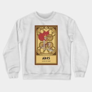 Ares Tarot Card Crewneck Sweatshirt